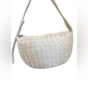 Walter Baker Blake Woven Leather Shoulder Bag